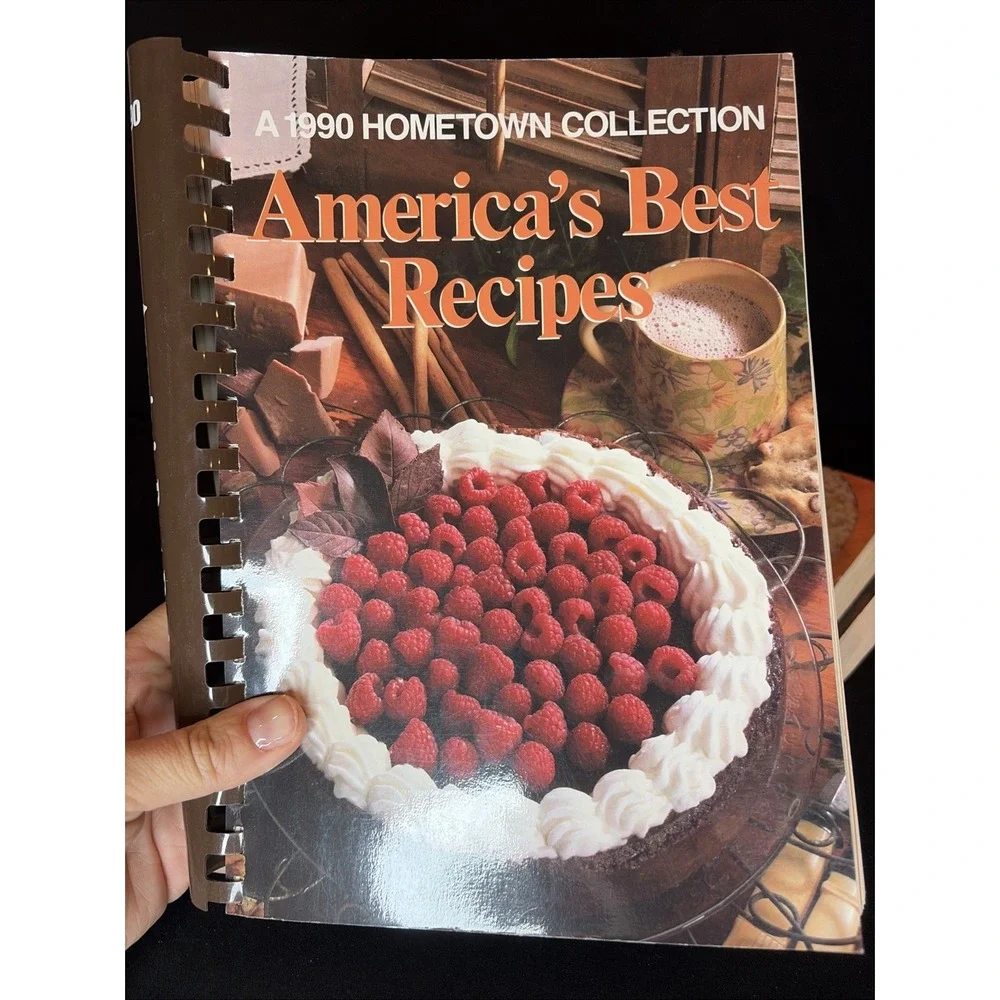 America's Best‎ Recipe Book Lot, 4  (1988, 1989, 1990, 1992 Hometown Collection)
